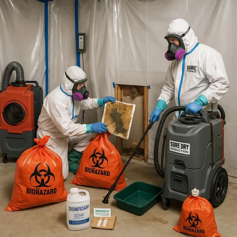 Contaminated Water Handling Protocols process in Dunn Loring, VA